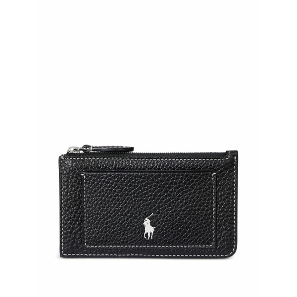 ラルフローレン レディース 紙入れ 付属品 Polo play cardholder Black
