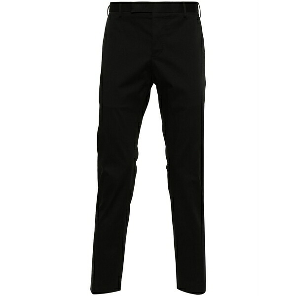 PTトリノ メンズ カジュアルパンツ ボトムス Pressed-crease trousers Black｜asty