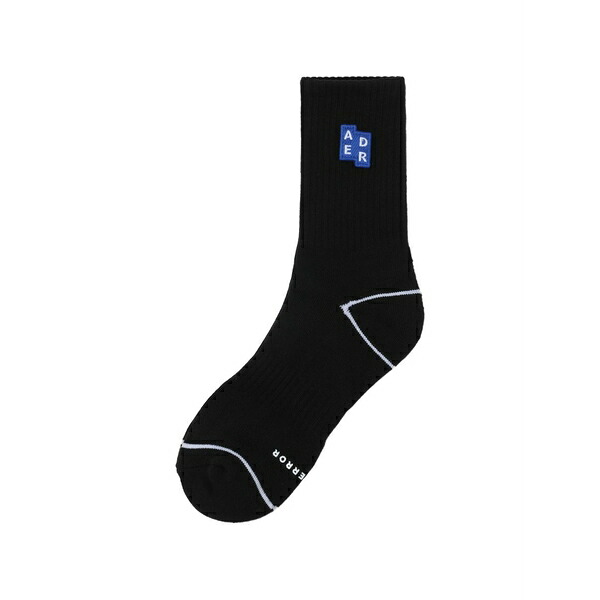 アーダーエラー レディース ソックス アンダー御召しもの Logo-detail socks Black