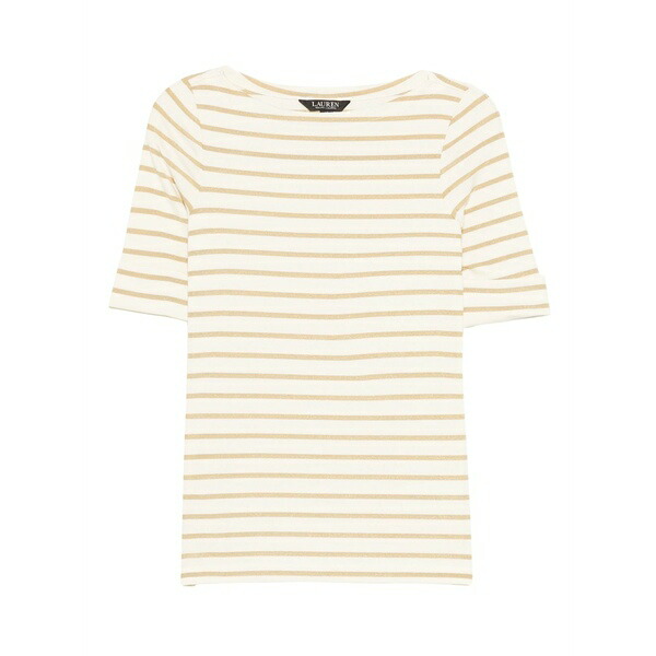 ラルフローレン レディース Tシャツ トップス Judy t-shirt White|asty