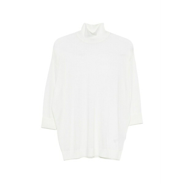 ドロシーシューマッハ レディース 編み物\u0026スウェーター アウター Roll-neck three-quarter-sleeve sweater Neutrals