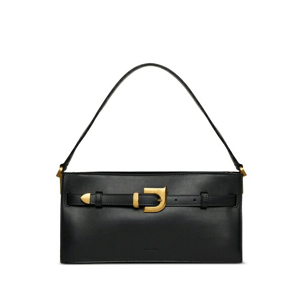 ナヌーシュカ レディース ショルダーバッグ 御徒面子 Mini harmonica buckle-detail shoulder bag Black