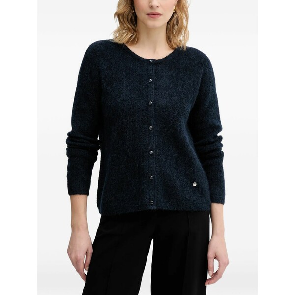 モス モッシュ レディース ジレー アウター Almine buttoned cardigan Blue