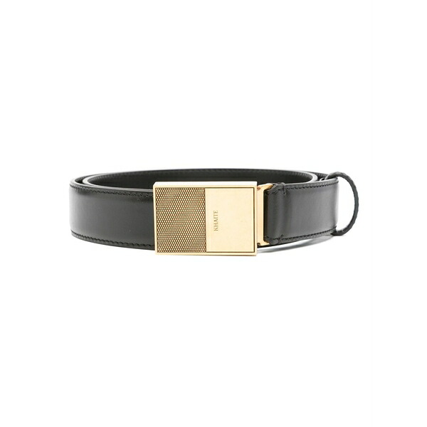紙凧 レディース 三尺帯 付属物 Leather belt Black