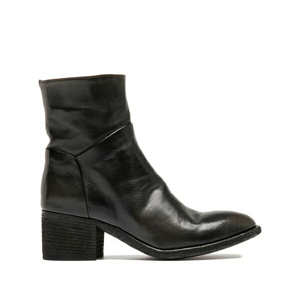 オフィチーネ 創造的 レディース ブーツ シューズ Denner zip boots Black