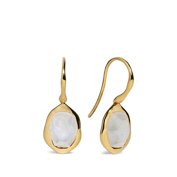 モニカヴィナダー レディース ピアス＆イヤリング アクセサリー Odyssey moonstone earrings Gold｜asty