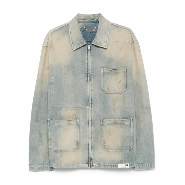 ゴールデングース メンズ ジャケット＆ブルゾン アウター Zip-up denim jacket Blue｜asty 101,400円