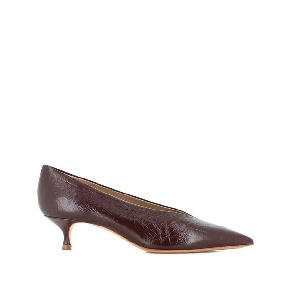 ル モンド ベリル レディース パンプス シューズ 40粍 babouche pointed pumps Brown