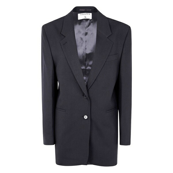 フィリッパコー レディース 上衣＆上衣 アウター Dilon single-breasted blazer Black