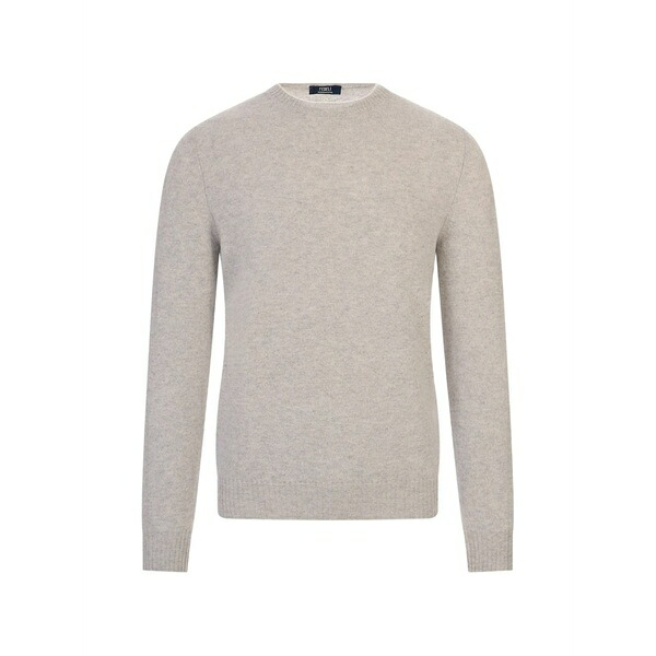 フェデーリ メンズ 編み物\u0026プルオーバー アウター Crew-neck sweater Grey