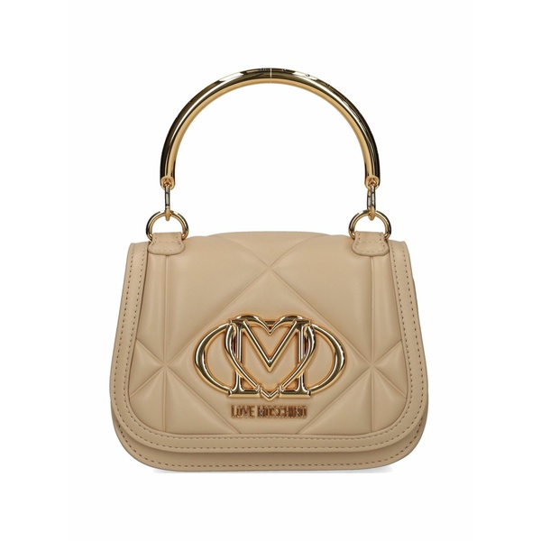 ラブ モスキーノ レディース トートバッグ バッグ Quilted logo tote bag Neutrals｜asty
