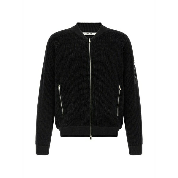 タトラス メンズ ジャケット&ブルゾン アウター Gavrio zip-fastening jacket Black|asty