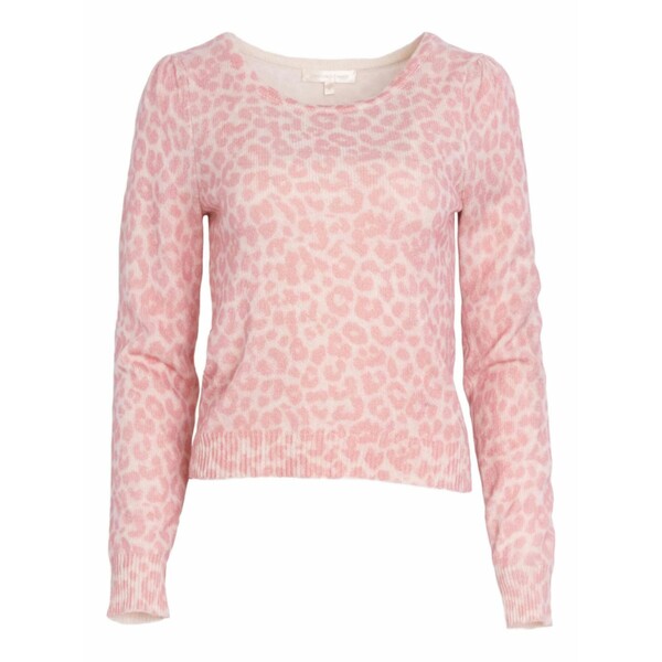 ラブスハックファンシー レディース 編み物\u0026スウェーター アウター Margarita animal-patterned sweater Pink