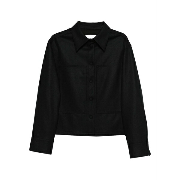ジル・サンダー レディース 上衣＆上衣 アウター Wool jacket Black