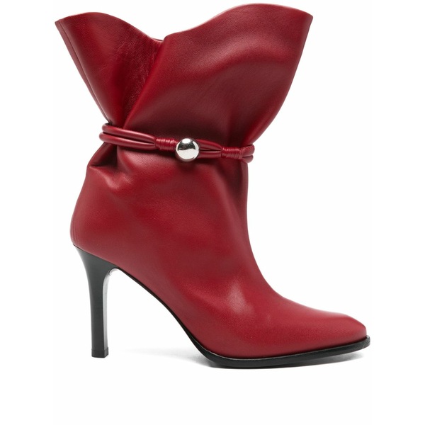 イザベル マラン レディース ブーツ シューズ 90mm lolya leather boots Red|asty