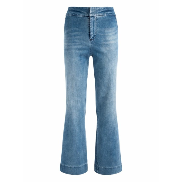 アリス アンド オリビア レディース デニムパンツ ボトムス Quinn bootcut jeans Blue