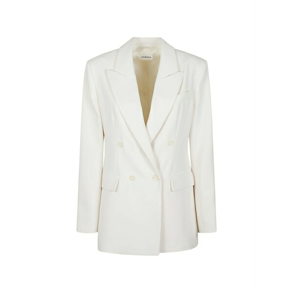 パロッシュ レディース 上衣＆上衣 アウター Double-breasted blazer Neutrals
