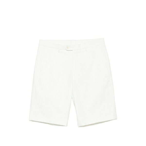エトロ メンズ カジュアルパンツ ボトムス Belt-loop patterned shorts White|asty