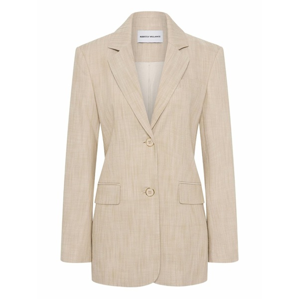 レベッカ・ヴァランス レディース 上衣＆上衣 アウター Andy two-button blazer Neutrals