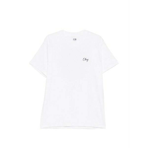 オベイ メンズ プルオーバー トップス Logo-detail t-shirt White