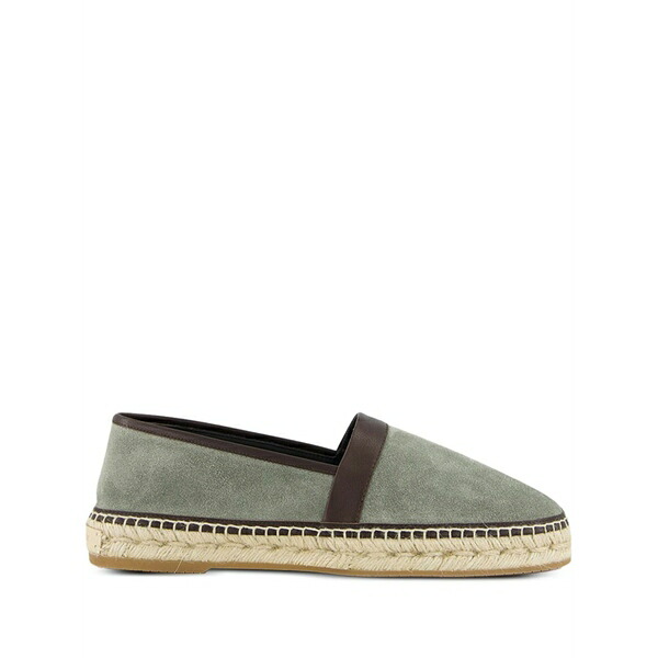 マノロブラニク メンズ サンダル シューズ Nerano suede espadrilles Green