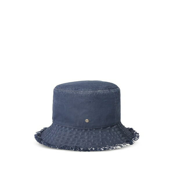 メゾンミッシェル  レディース かぶり笠 添え物 Jason fringed appliqu?? hat Blue
