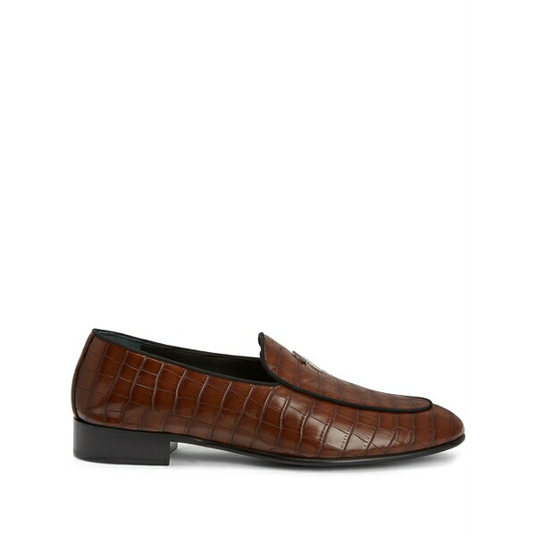 ジュゼッペザノッティ メンズ スリッポン・ローファー シューズ Rudolph loafers Brown