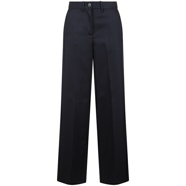 野球クラブ はたご屋 ザ 昼まえ レディース 心地好いズボン下 ボトムス Karen trousers Blue