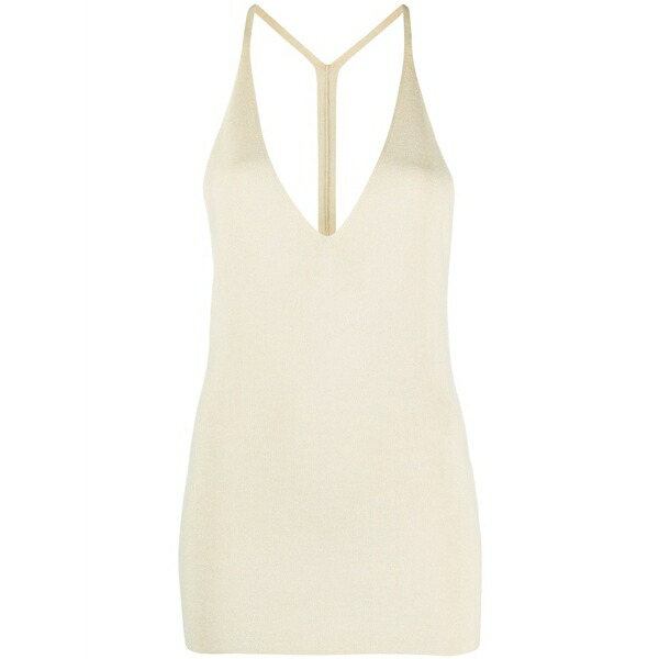 トーテム レディース 編み物\u0026スウェーター アウター Knitted wool-blend tank top Neutrals
