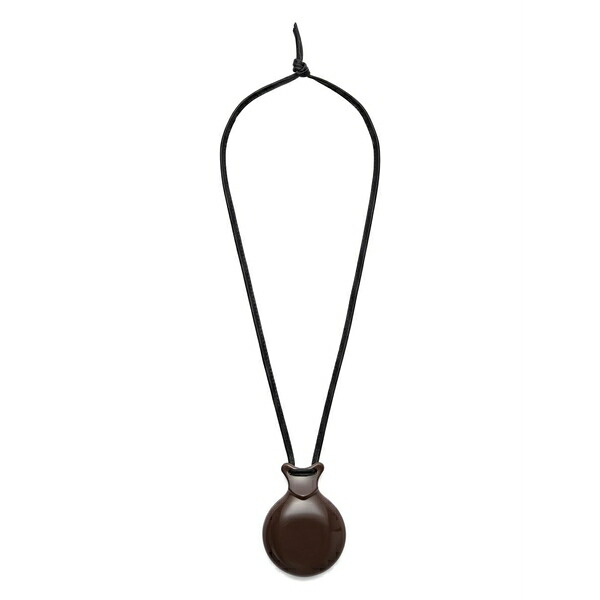 ルメール レディース ネックレス・チョーカー・ペンダントトップ アクセサリー Castanet miror necklace Brown｜asty