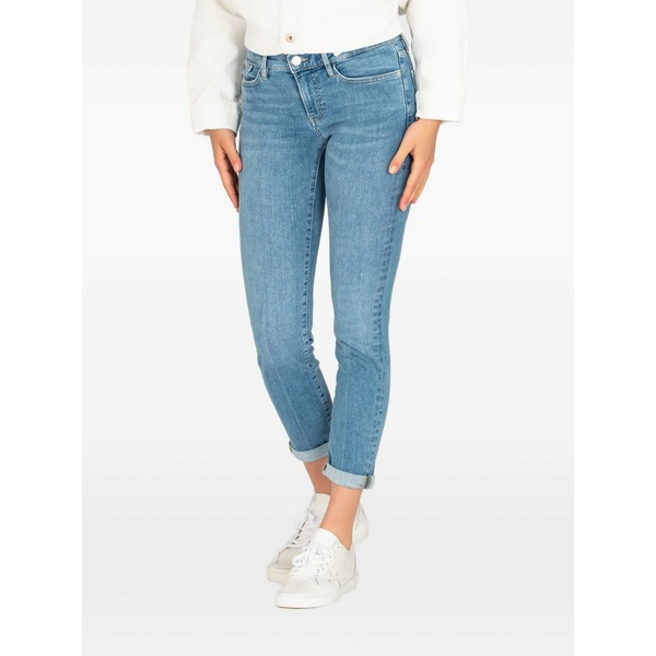 フレーム レディース カジュアルパンツ ボトムス Belt-loops jeans Blue｜asty