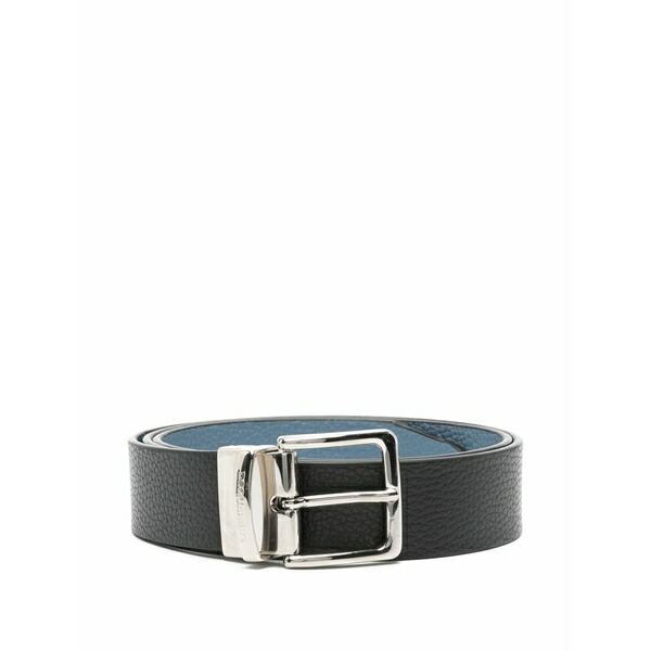 ディースクエアード メンズ 胴締め 佩び物 Leather belt Black