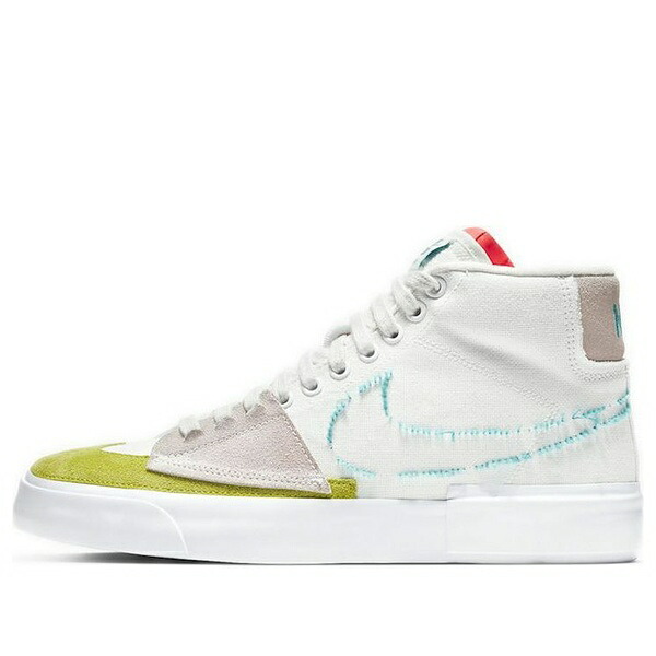 Nike ナイキ メンズ スニーカー 【Nike Blazer Mid Edge SB \u0027Orange Aqua\u0027 CI3833-101】  大いさ US_5(23.0糎) 靴-メンズ靴