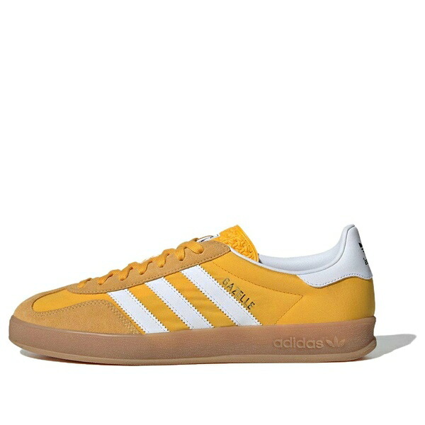 adidas アディダス メンズ スニーカー 【adidas Gazelle Indoor \u0027Crew Yellow Gum\u0027 IE6606】  大きさ US_7.5(25.5糎)