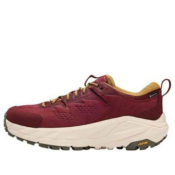 HOKA ONE ONE ホカオネオネ メンズ スニーカー 【HOKA ONE ONE Kaha Low GTX \u0027Burgundy Cream\u0027 1150913F-VYB】  大きさ US_7(25.0糎)