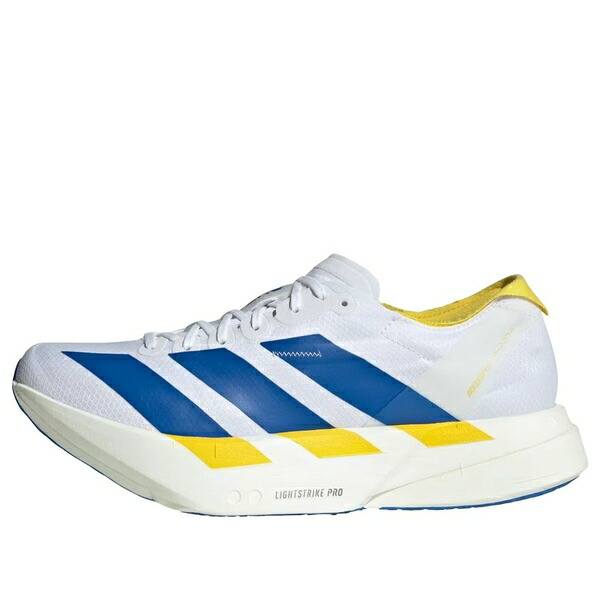 adidas アディダス メンズ スニーカー 【adidas Adizero Adios Pro 4 'White Blue Yellow' KI9388】 サイズ US_M_14.5|asty