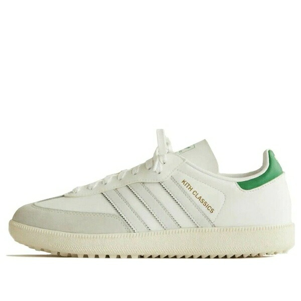 adidas アディダス メンズ スニーカー サンバ 【adidas x Kith Samba Spikeless Golf \u0027White Green\u0027 IG5711】  大きさ US_11(29.0糎)