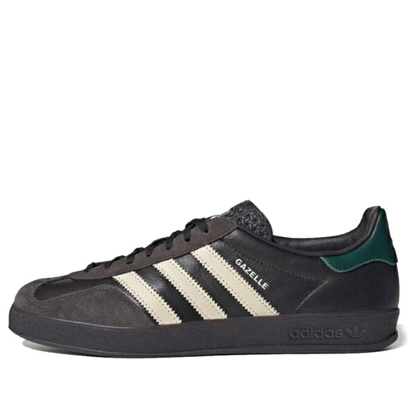 adidas アディダス メンズ スニーカー 【adidas Gazelle Indoor Leather \u0027Black Brown Green\u0027 IH0374】  大きさ US_6.5(24.5糎)