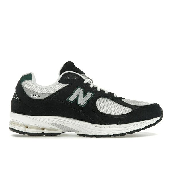 New Balance ニュー平衡にする メンズ スニーカー  【New Balance 2002R Black Marsh Green】  大いさ US_5(23.0珊) Black/Marsh Green/Sea Salt メンズ靴-スニーカー