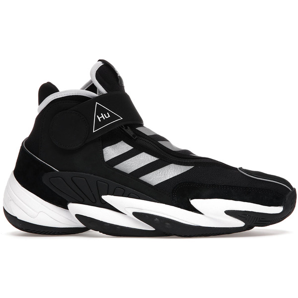 adidas アディダス メンズ スニーカー  【adidas Crazy BYW Hu Pharrell Black Silver】  大いさ US_12.5(30.5糎) Core Black/Silver Metallic/Cloud White スニーカー-靴