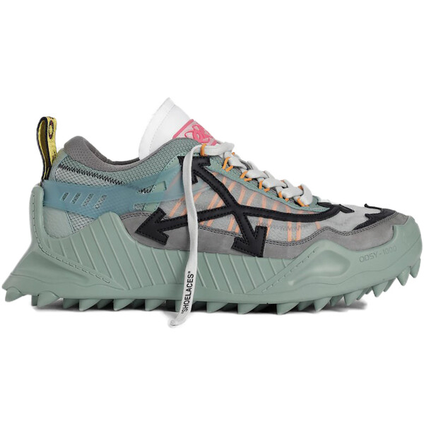 OFF-WHITE オフホワイト メンズ スニーカー  【OFF-WHITE Odsy-1000 Light Blue FW19】  サイズ US_8(26.0cm) Green/Blue/Grey