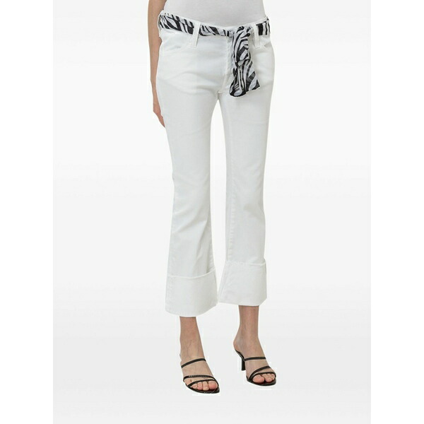 マウリツィオ マッシミーノ レディース ジーンズズボン下 ボトムス Simona jeans White