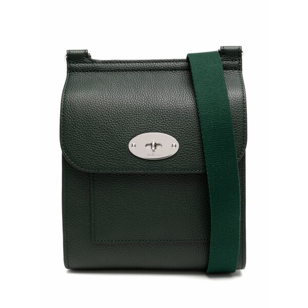 マル木ノ実 メンズ ショルダーバッグ 御徒面子 Antony messenger bag Green