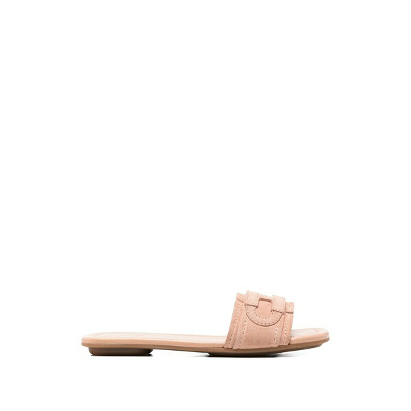 ホー鵞鳥 レディース サンダル シューズ Logo-detail sandals Neutrals
