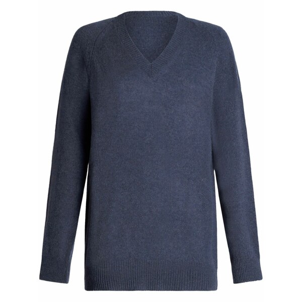 エトロ レディース 編み物\u0026スウェーター アウター Cashmere v-neck sweater Blue