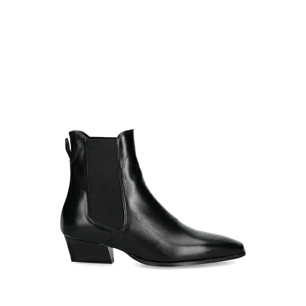 ガント レディース ブーツ シューズ Bassotte square-toe heeled boots Black