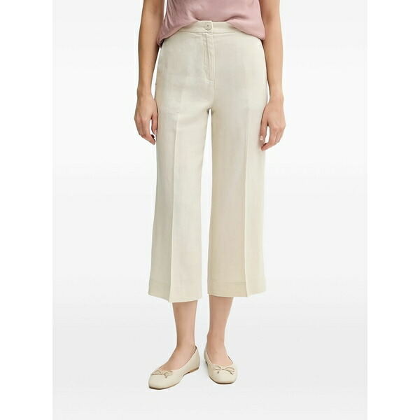 ベネトン  レディース 心地好いズボン下 ボトムス Button trousers Neutrals