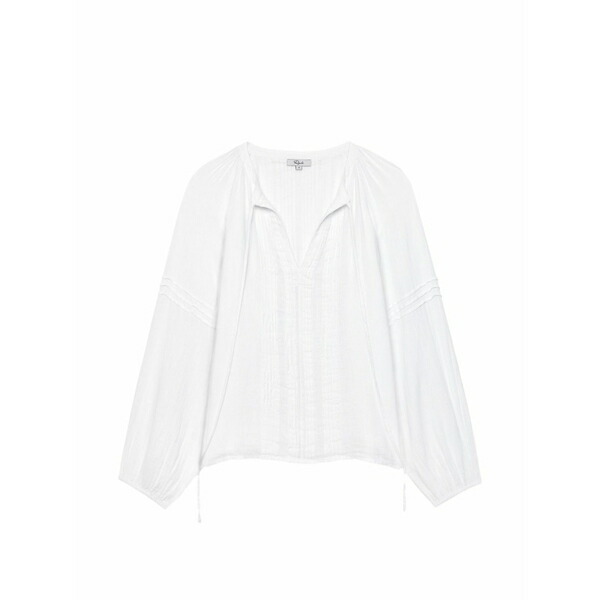レイルズ レディース プルオーバー トップス Naples v-neck blouse White