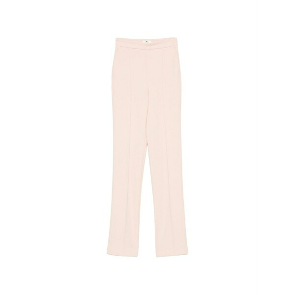 エリザベスフランキ レディース カジュアルパンツ ボトムス Zip-fastening trousers Pink
