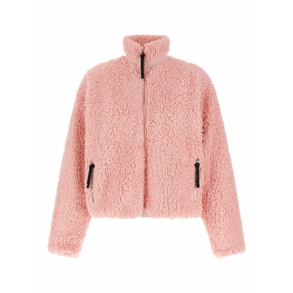 ジル・サンダー レディース 上衣＆上衣 アウター Teddy-effect zip-front jacket Pink
